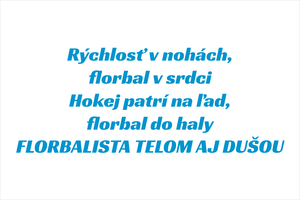Set 3 vinylových nálepiek pre florbalistov s vtipnými a motivačnými nápismi na auto alebo výstroj