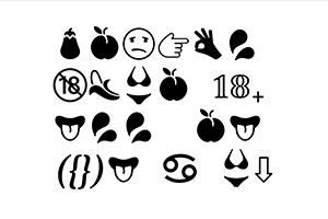 sada sex ikoniek a emoji
